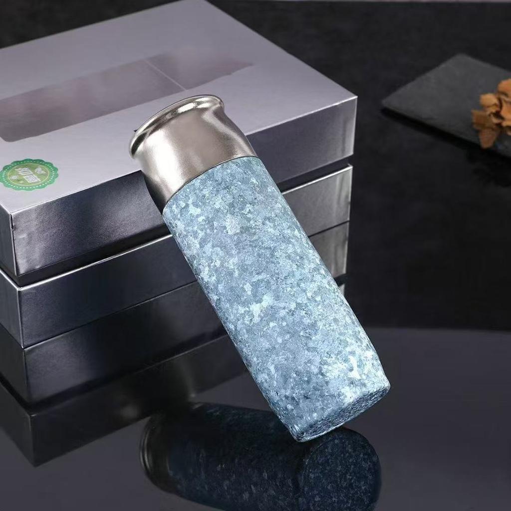 Capacity 390ml Titanium Thermos Hot Drink Insulated Mug  Tea Water Separation Insulated Cup Car Travel Gift Mugs Vacuum Flasks