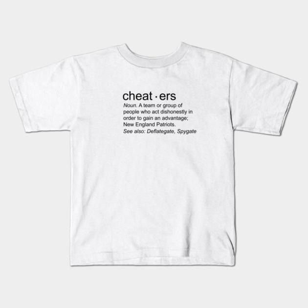 Boys Girls Soft Cotton Graphic Tees Cheaters T-shirt Breathable Daily School Wear Kids T-Shirts
