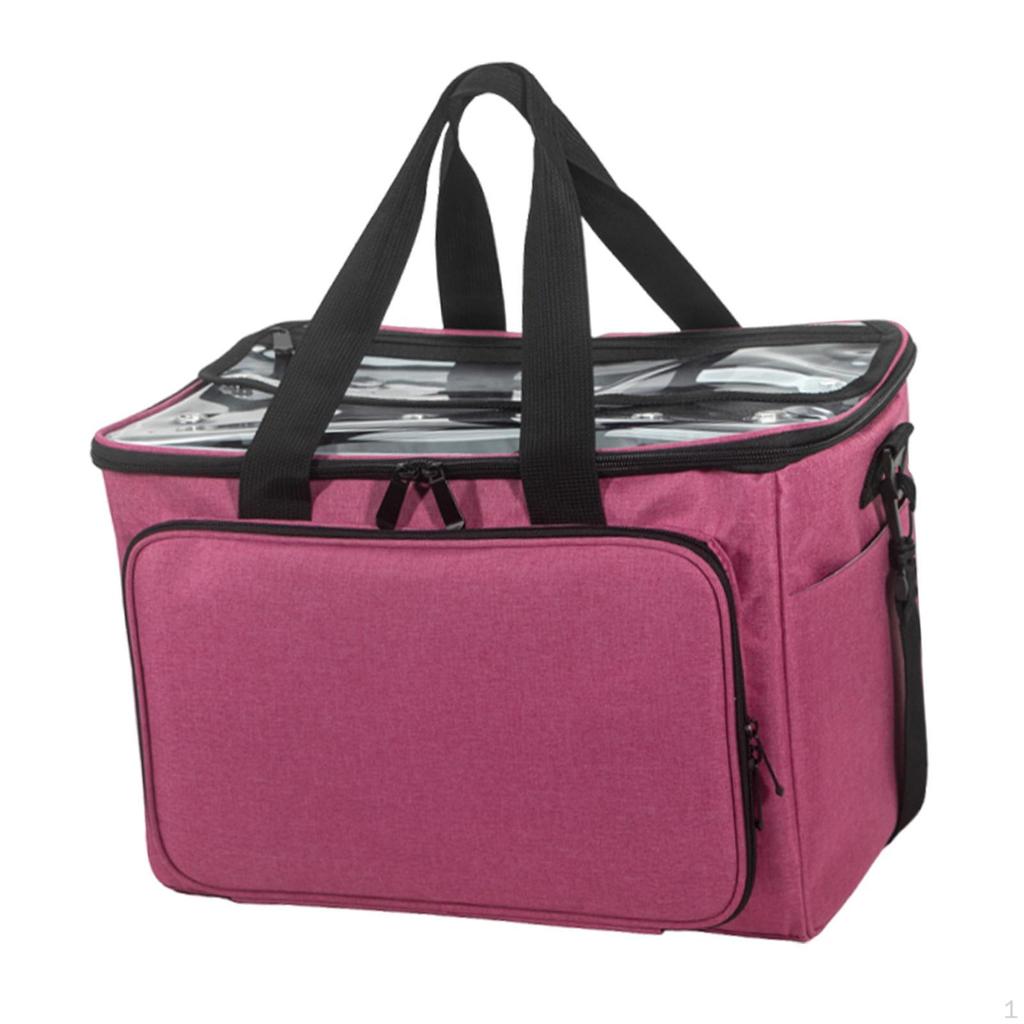 Crochet Bag Organizer Knitting Storage Yarn Polyester Practical And with Multiple