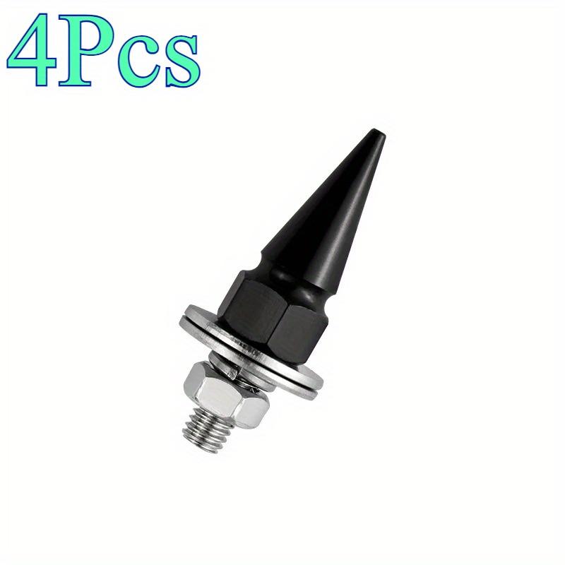 4Pcs M6 Threaded Tips Screw Car Modified Fasteners Fender Washer Bumper Engine Screws License Plate Aluminium Alloy Bolts