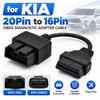 20Pin To 16Pin OBD2 Adapter Cable OBDI To OBDII OBD1 To OBD2 Converter  for KIA Vehicles