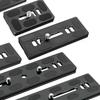 Placa de Liberación Rápida Universal de Aleación de Aluminio Adaptador de Montaje para Trípode Con Tornillo de 1/4 Para Cabezal de Bola de Trípode y Cámara