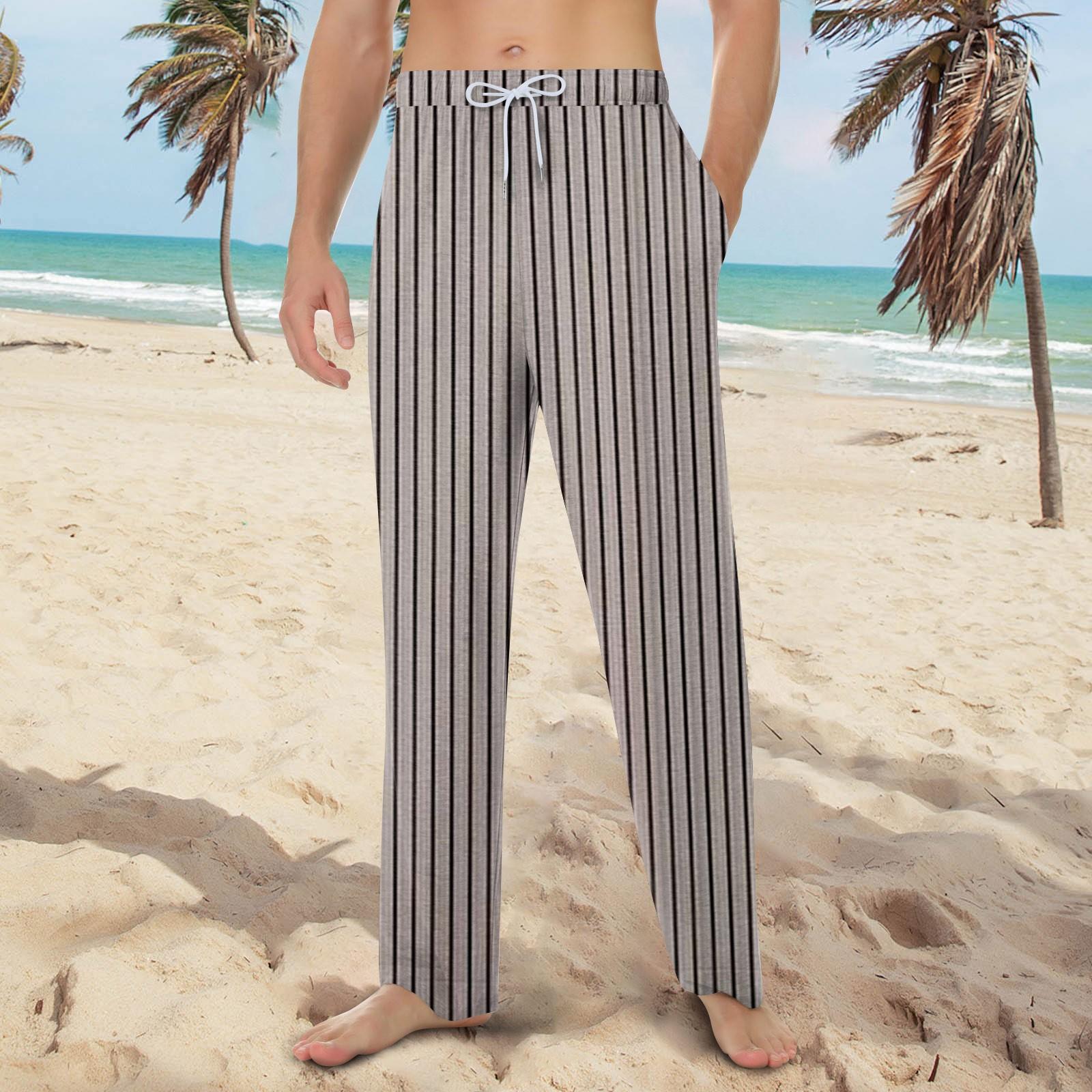 

Чоловічі м які домашні піжамні штани Повсякденні спортивні штани на шнурках XXXL