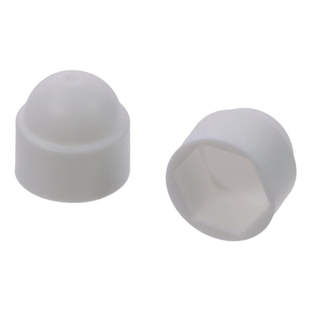 50pcs 13mm Plastic Dome Bolt M8*13*15mm M8 Screw Cover Head Protection Cap Covers