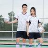 Football Training Clothes Manufacturers Wholesale Badminton Table Tennis Quick-drying Short-sleeved Training Clothes for Men and Women of the Same St