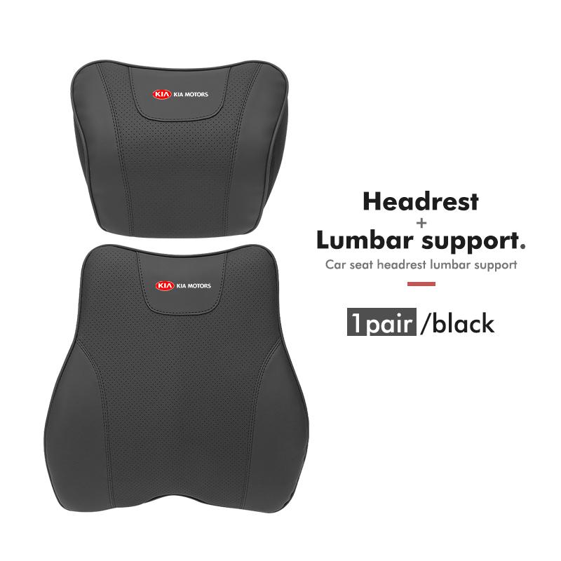 CAFHF1 For KIA Car Neck Cushion Lumbar Support Pillow Waist Cushion Sportage Rio Ceed Niro Soul Stonic Picanto Proceed