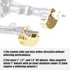 DashRC Front Rear Axle Knuckle Weights for SXC24, Heavy Axle Brass Knuckle Weights Upgrades for 1/24 RC Crawler SCX24, 4PC
