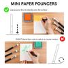 Mini Paper Pouncers Soft Ink Sponge Applicators For Diy Scrapbooking Direct Inking On Intricate Crafts Projects Easily