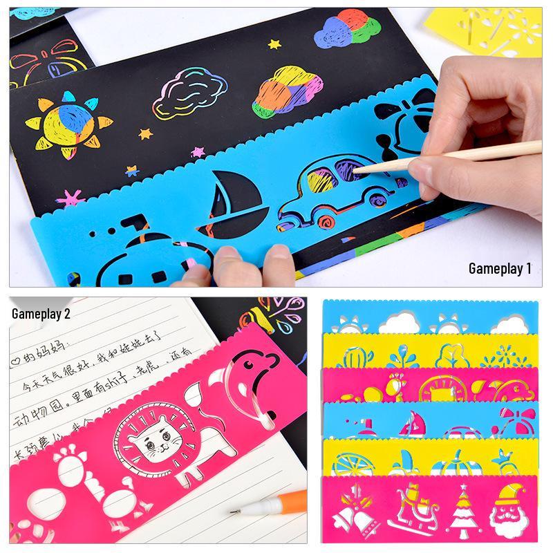 Kindergarten Art Supplies: Handmade Projects for Middle and Big Class Decorations.