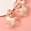 1/6 Blyth Doll Body Movable White Skin Joint 30CM Female BJD Doll Head With Hair Toy For Girls Diy Fashion Princess Women Making