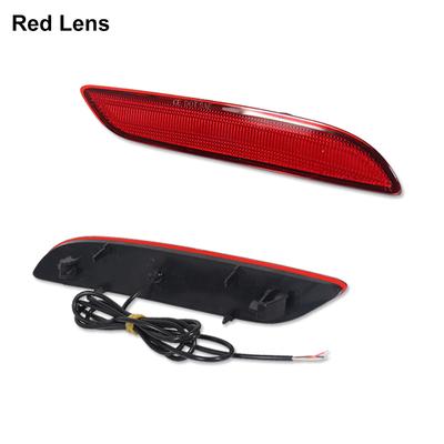 2pcs For 2017-2023 Chrysler & Pacifica Voyager Bumper Reflector Lights Function As Tail, Brake & Rear Fog Lamps  Re