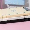 A4 File Folder Organizer Box - Durable PP Material, Large Capacity for Student Exams, Writing Pads, Test Papers,stickers