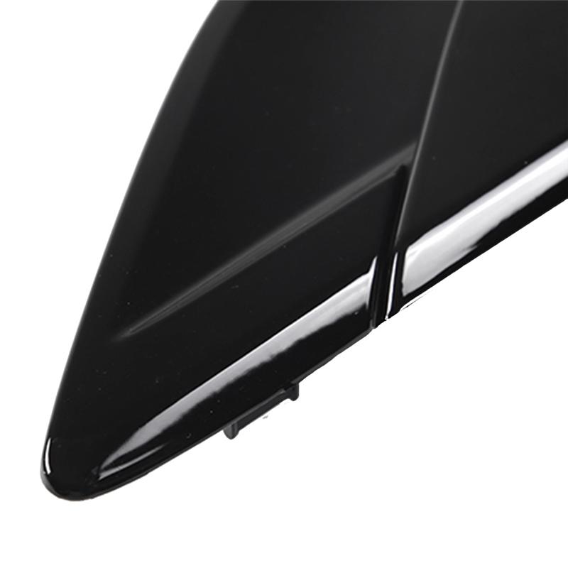 1Pair Car Styling Fender Side Air Vent Outlet Cover Trim Decorative Accessories For Land Rover Discovery 5 LR5 2017- Glossy