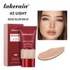 Lakerain Mattierende Foundation Basiscreme Langanhaltend Weichzeichner Matt Natürlicher Sitz Abdeckung Concealer Wasserdicht Gesichtsbasis Make-up