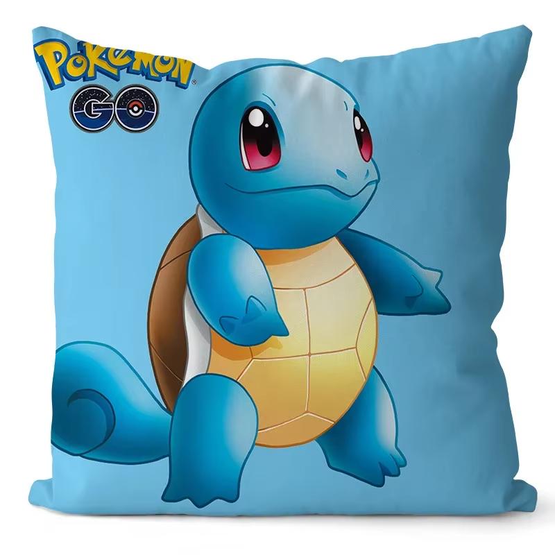 

Pokemon Pikachu Cartoon Anime Pillow Covers Decorative Home Doublesided Print Square Pillow Bedroom Room Decoration Pillowcase 50x50cm