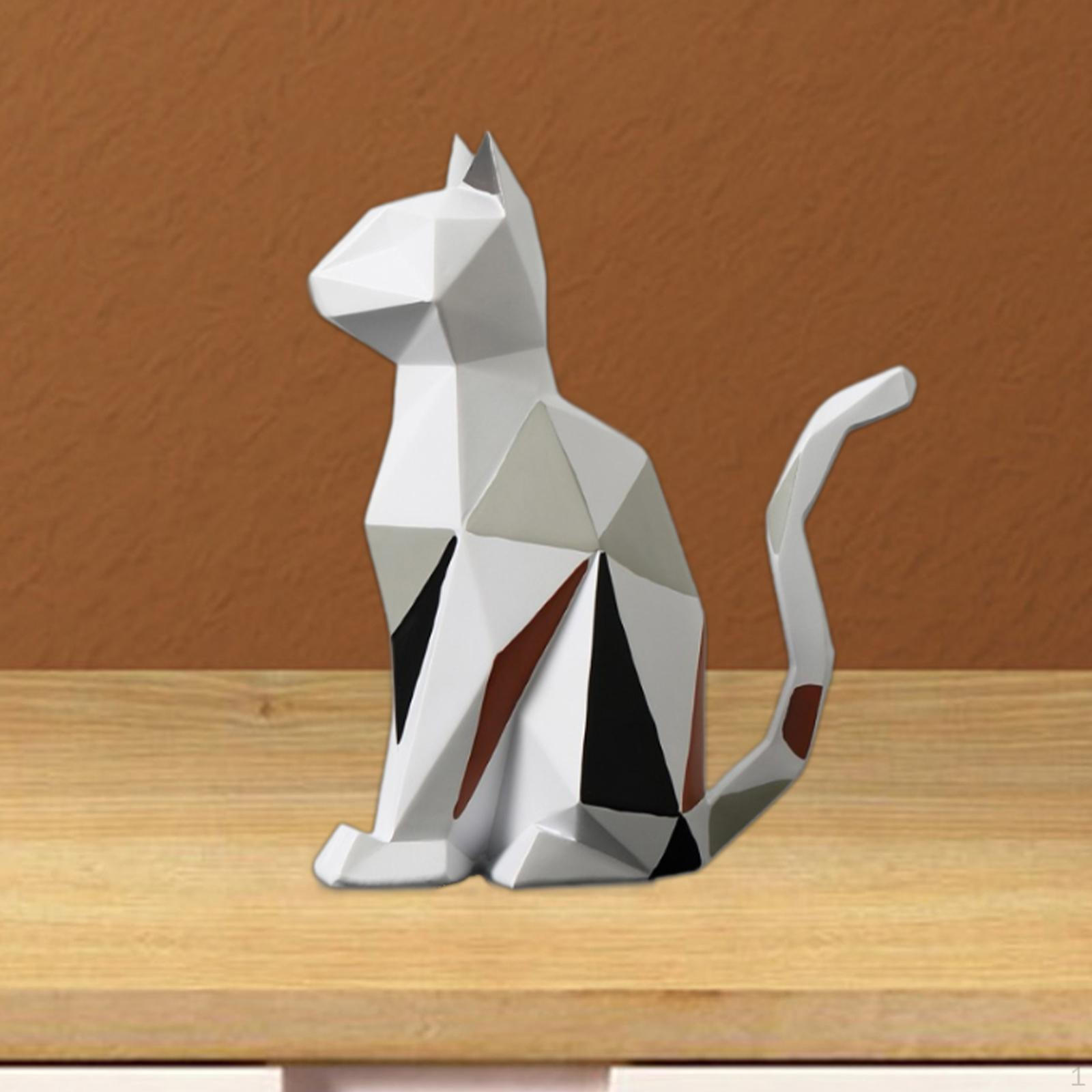 

Статуя животного Скульптура Современный декор Художественная атмосфера Домашнее искусство Подарки cat