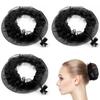 EsiFare Chignon Net Bun Net, 3 Pieces, Hair Bundle Net,