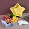 Strawberry and Star Jewelry Boxes Mould Cute Strawberry Star Shaped Silicone Mold for Handcrafted Storage Solutions