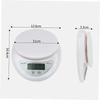 5kg/1g Digital Kitchen Scale LED Display Electronic Scale Food Scale Weight Measurement Kitchen Baking Scale Kitchen Tools