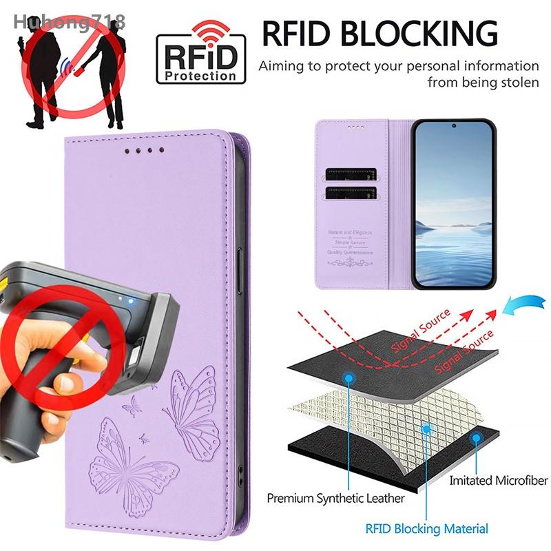 For TCL K32 K33 K70 Power SE 502 503 505 605 4G 5G Magnetic Flip Leather Case Coverage Shockproof Cover Wireless Charging Card Slot Holder