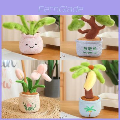 Brinquedo de Pelúcia Tulipa Decoração de Casa Com Algodão PP Para Sala de Estar e Uso como Presente