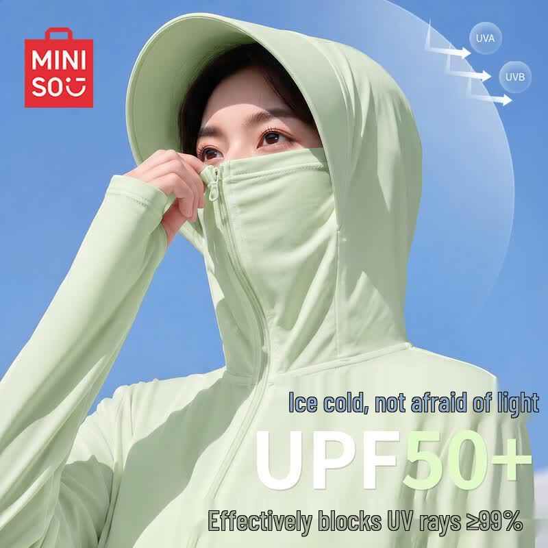 MINISO Women's Lightweight UV Protection Sun Jacket