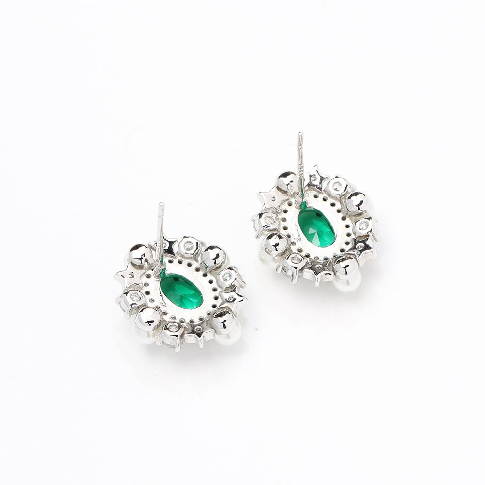 Cross-border explosive new trend flower stud earrings design sense niche sweet and exquisite stud earrings fairy personality small earrings