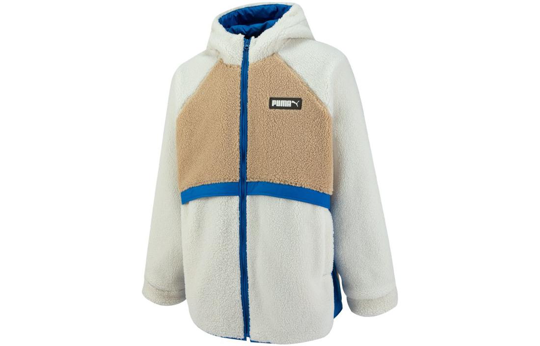 PUMA Velvet feel Coat Unisex Pure White 539715-65 M
