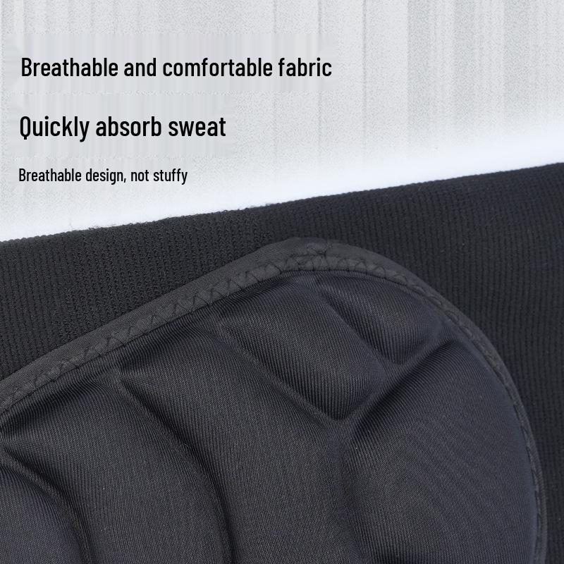 Summer Sports Knee Sleeves: Four-Way Stretch, Thickened Sponge, Lightweight for Men