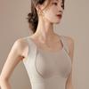 Women's 6636 Slimming Warm Vest with Chest Pads – Reduces Armpit Fat, Sleeveless Base Layer for Autumn & Winter