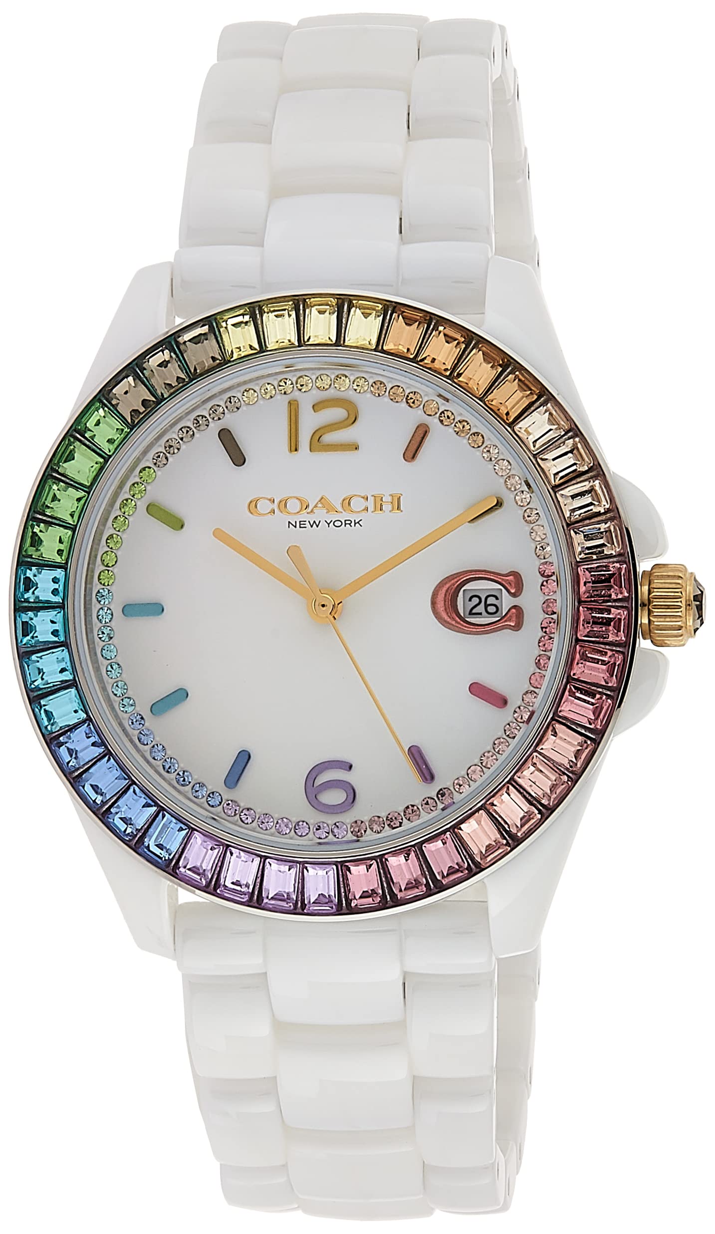 

Product Watch Coach GREYSON 14504019 White [Swissam Limited] Women s