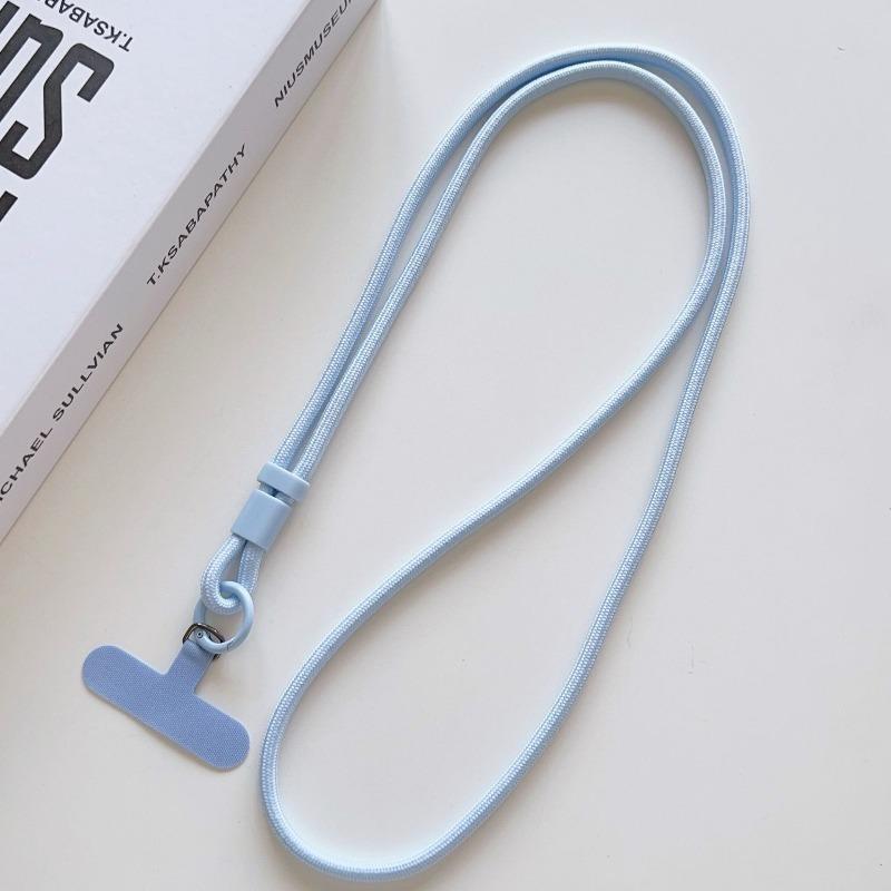 Universal Crossbody Phone Lanyard Neck Strap with Keychain Charm Durable Soft Lanyard for Phone Keys Card Holder Daily Accessories