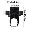 New 1Pcs Kids Airplane Seat Extender Flannel Toddler Airplane Bed with Side Pocket Comfort Breathable Travel Foot Rest Hammock