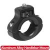 CNC Aluminum Handlebar Mount 1/4 Screw Bike Motorcycle Clamp for GoPro Insta360 DJI Action Camera Phone Holder 22-32mm Red Black