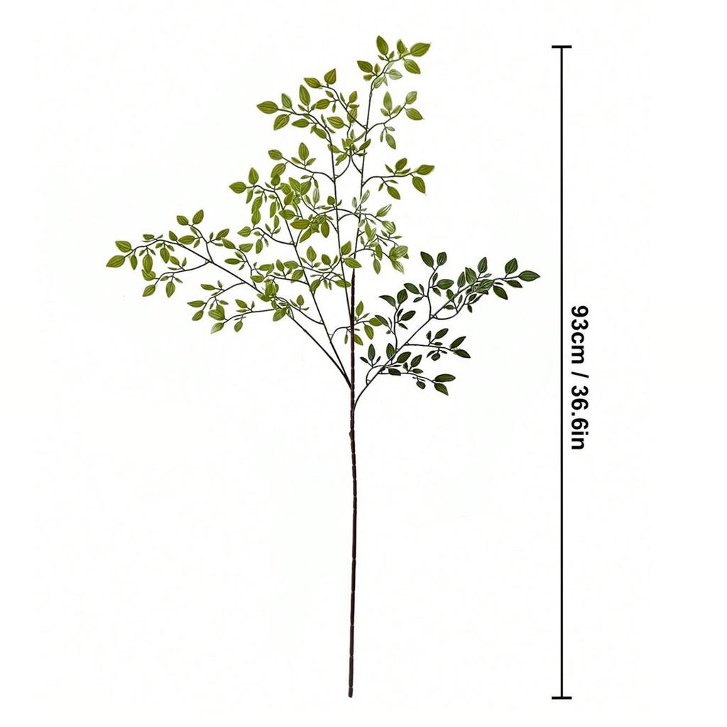 Large Artificial Nandina Plant Stem for Landscaping and Display