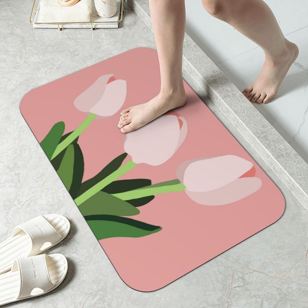 Buy Soft Diatomaceous Earth Bath Mat, Bath Rugs for Bathroom Non Slip