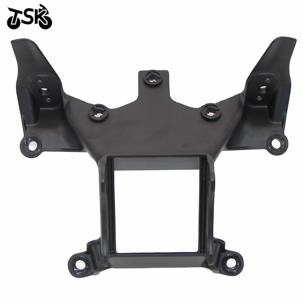 Motorcycle Black Upper Stay Cowl Headlight Bracket For For YAMAHA YZF R6 2017 2018 Moto Fairing Accessory