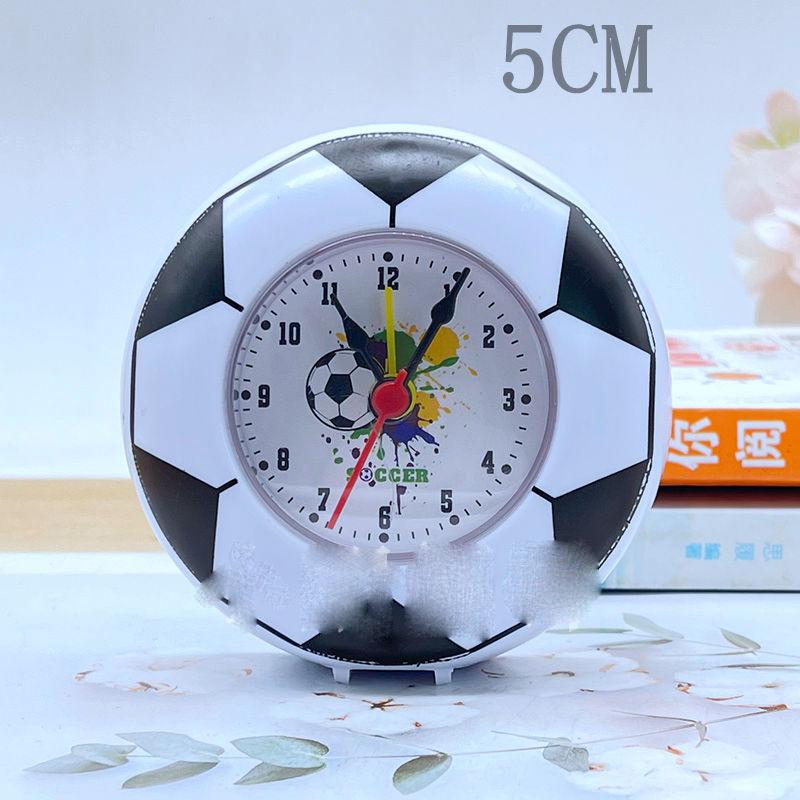 Kreativer Cartoon-Wecker für Jungen, faltbarer, tragbarer kleiner Wecker für den Heimgebrauch, Wecker im Basketball-Fußball-Stil, ZE604