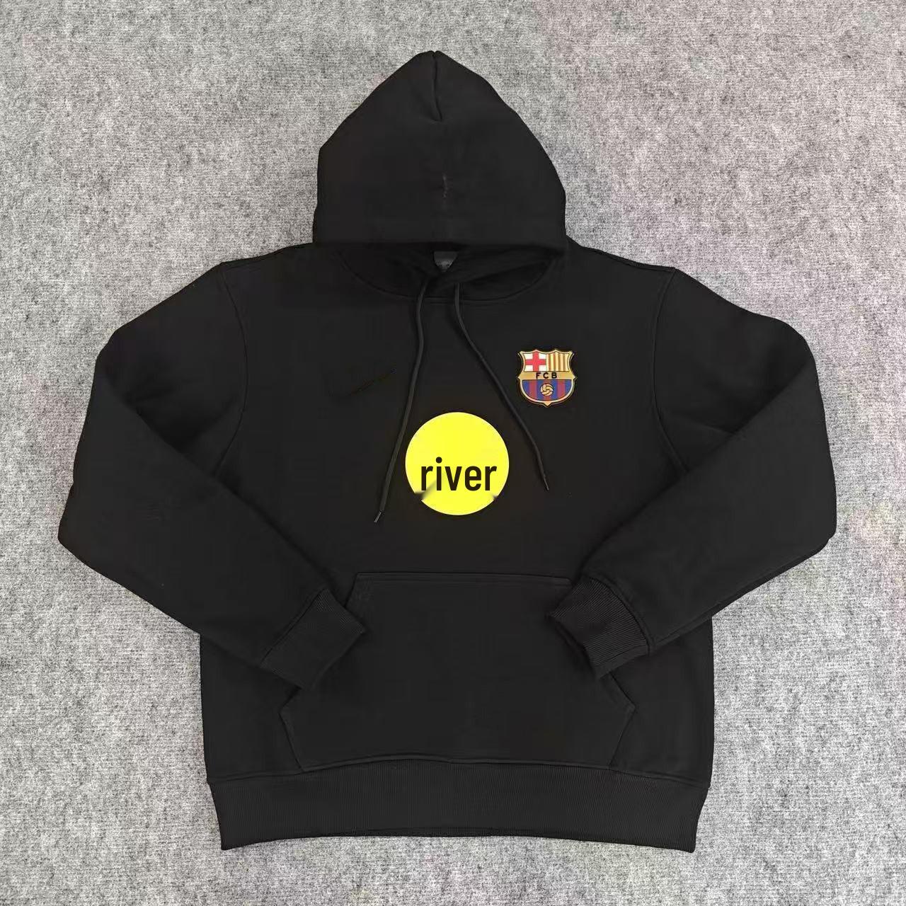 

Толстовка с капюшоном Barça Spotify Casual на флисовой подкладке - Доступна в нескольких цветах Medium чёрный