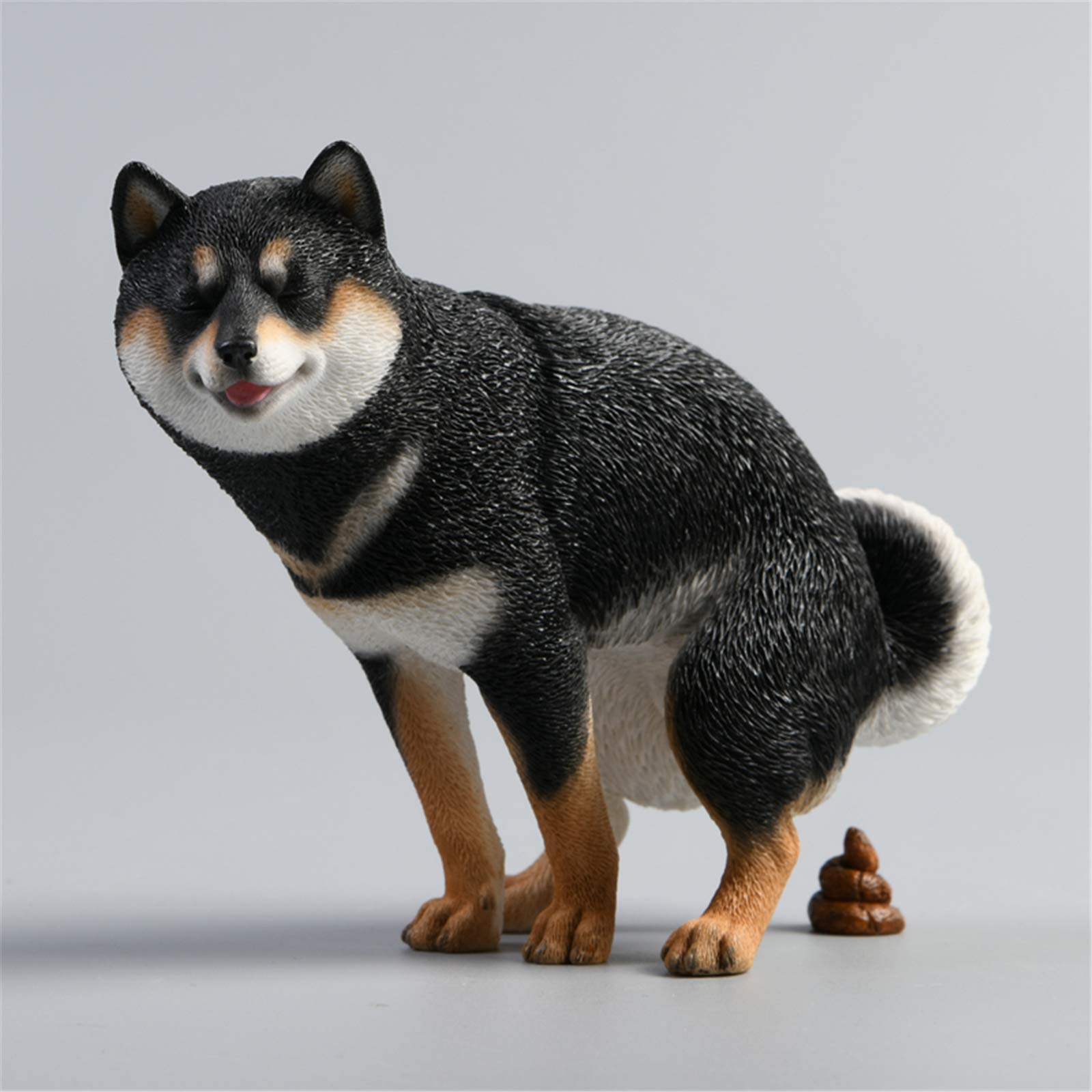 

Scale Shiba Cute and Funny Dog Realistic Plastic Model Premium Original Perfect for Dog Birthday Figurine Mr.Z 1/6 Inu, Animal, Figure, Toy, Resin, чёрный