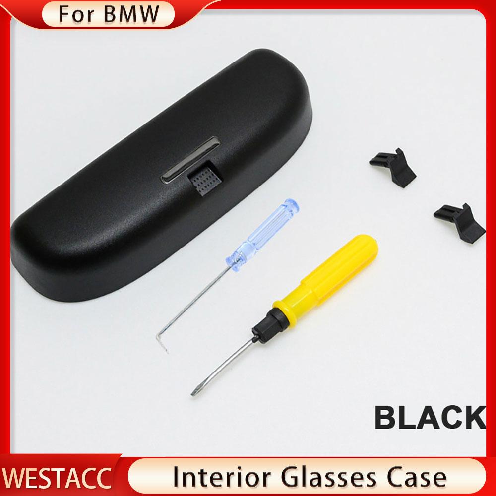 Car Glasses Sunglasses Case Holder for BMW 1/2/3/5 Series E90 E91 320 328 520 528 X1 X3 X5