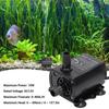 Fountain Submersible Pump Small For Aquarium Adjustable Flowrate DC 12V 10W 0-400L/H 0-400cm Lift QR50H