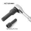 1Pcs Long Bit Electric Drill Socket Adapter Metric 1/2 Inch Shank Socket Wrench