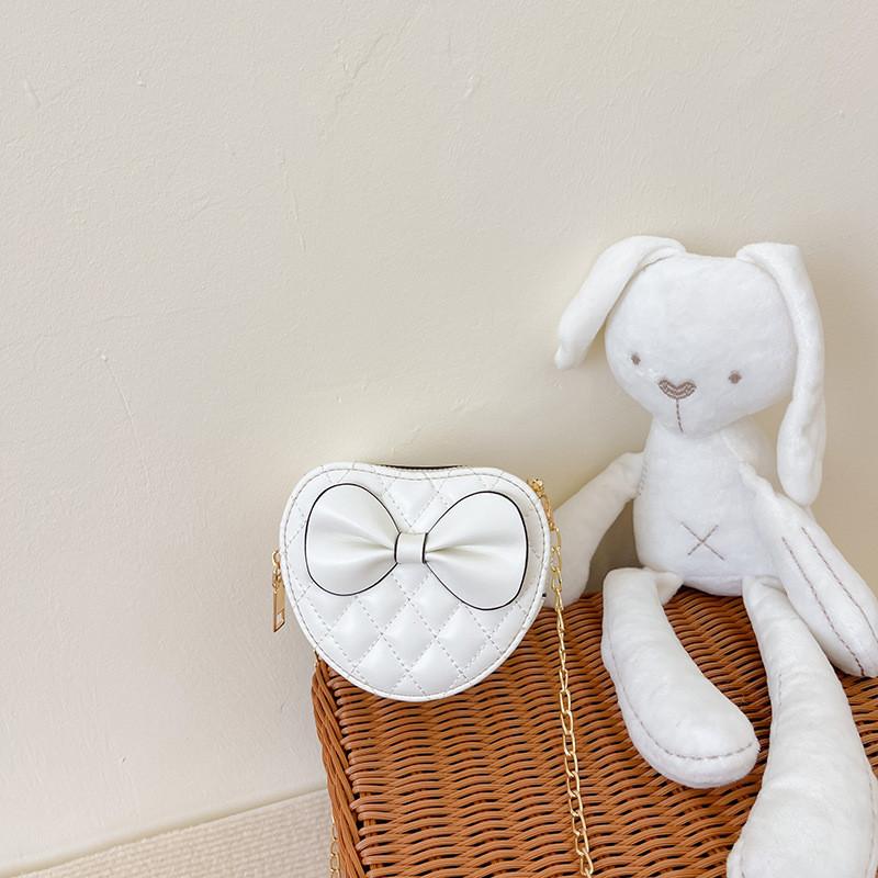 Adorable New Children's Pu Princess Crossbody Bag In Trendy Colors For Kids