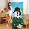 L-Leisure M-Malbones Golf Beach Towel Cartoon Cute Summer Kids Large Bath Pool Beach Towel Microfiber Absorbent For Swimming