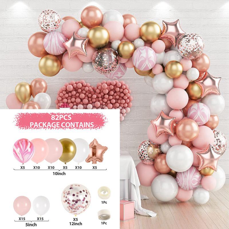 Balloon Chain Set Confession Engagement Balloon Set Opening Birthday Scene Arrangement Balloon