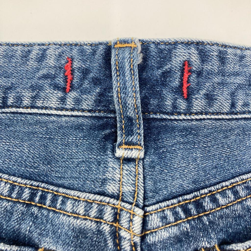 RED CARD Arrows special order 12W103BY Funk cobalt cotton zip fly straight denim pants Bottoms 25 blueUsed