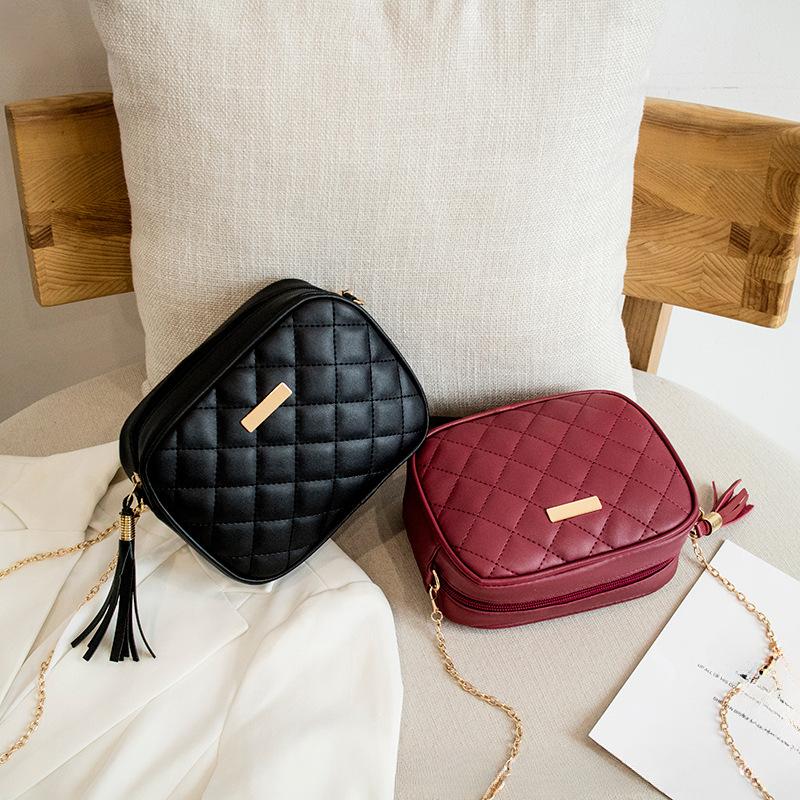 New Camera Bag  Women's Handbag  Clutch Bag  Women's Small Square Bag Mobile Phone Bag