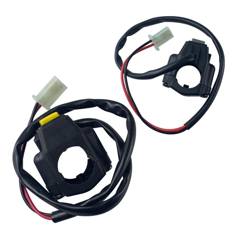 Universal ATV Motorcycle Quad Horn Off Stop Button Motorbike Accessories With Square Cannula Connector