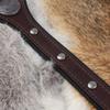 Embossed Pu Rivet Headband Medieval Style Halloween Hair Hoop  Cosplay Headband